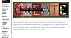 Desktop Screenshot of makereducation.com